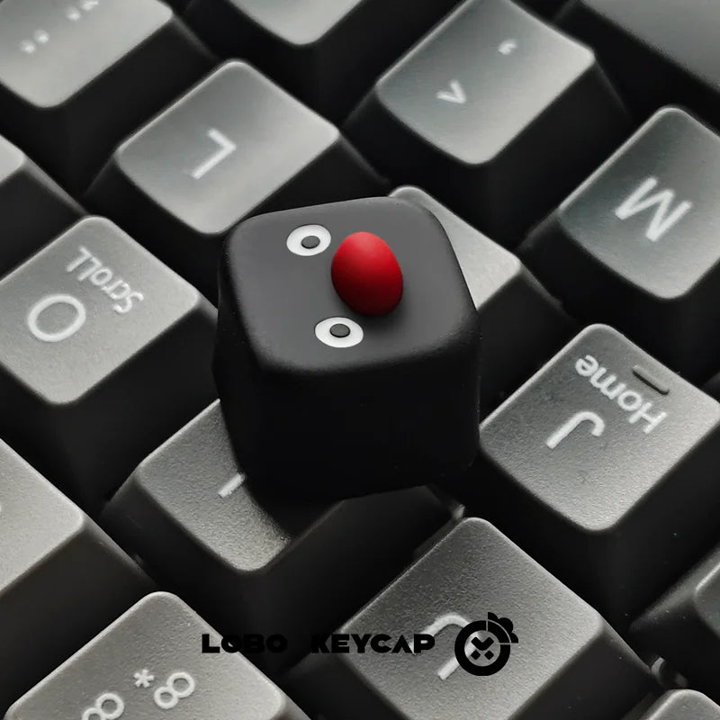 Kawaii Penguin Personality Keycap Single Cute Resin Creative Mechanical Keyboard Cap Custom Replacement Attachment ESC OEM Gifts