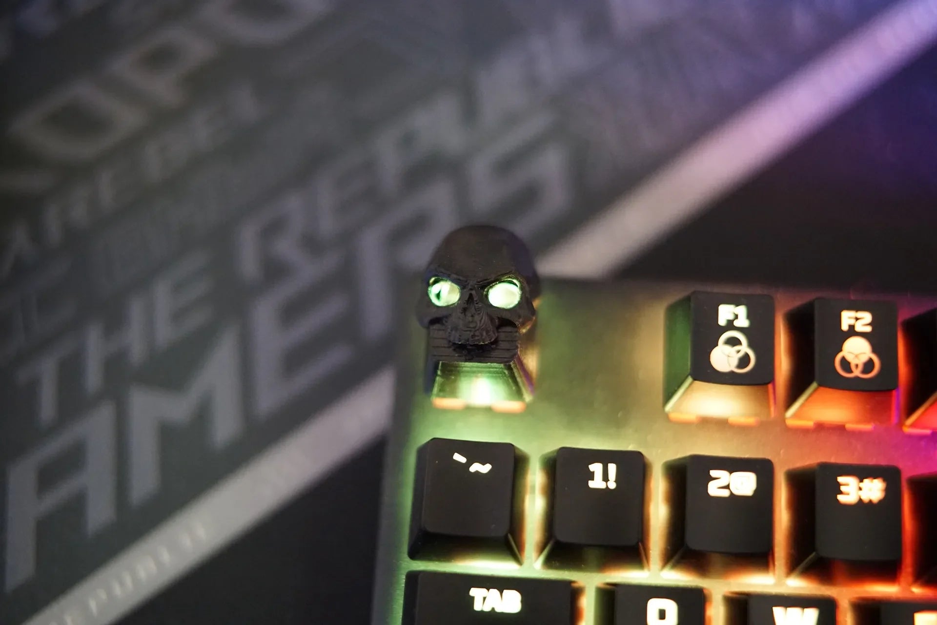 Skull Keycaps for Esc Key,Skull Keyboard
