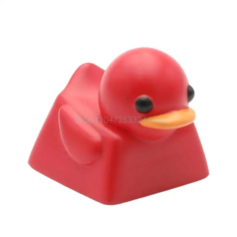Cute Duck Keycap Cartoon Resin Keycaps for Switches Mechanical Gaming Keyboards DIY Personaliing 3D Keycap Keyboards Decoration