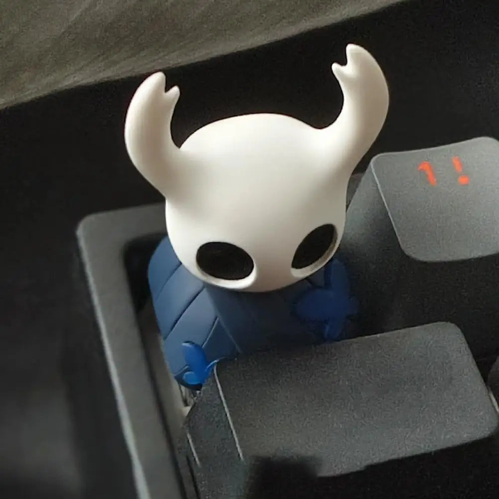 Light Transparent The Hollow Knight Keycap Single Customized Keycaps Kawaii Gaming Peripherals Resin Mechanical Keyboard Esc R4