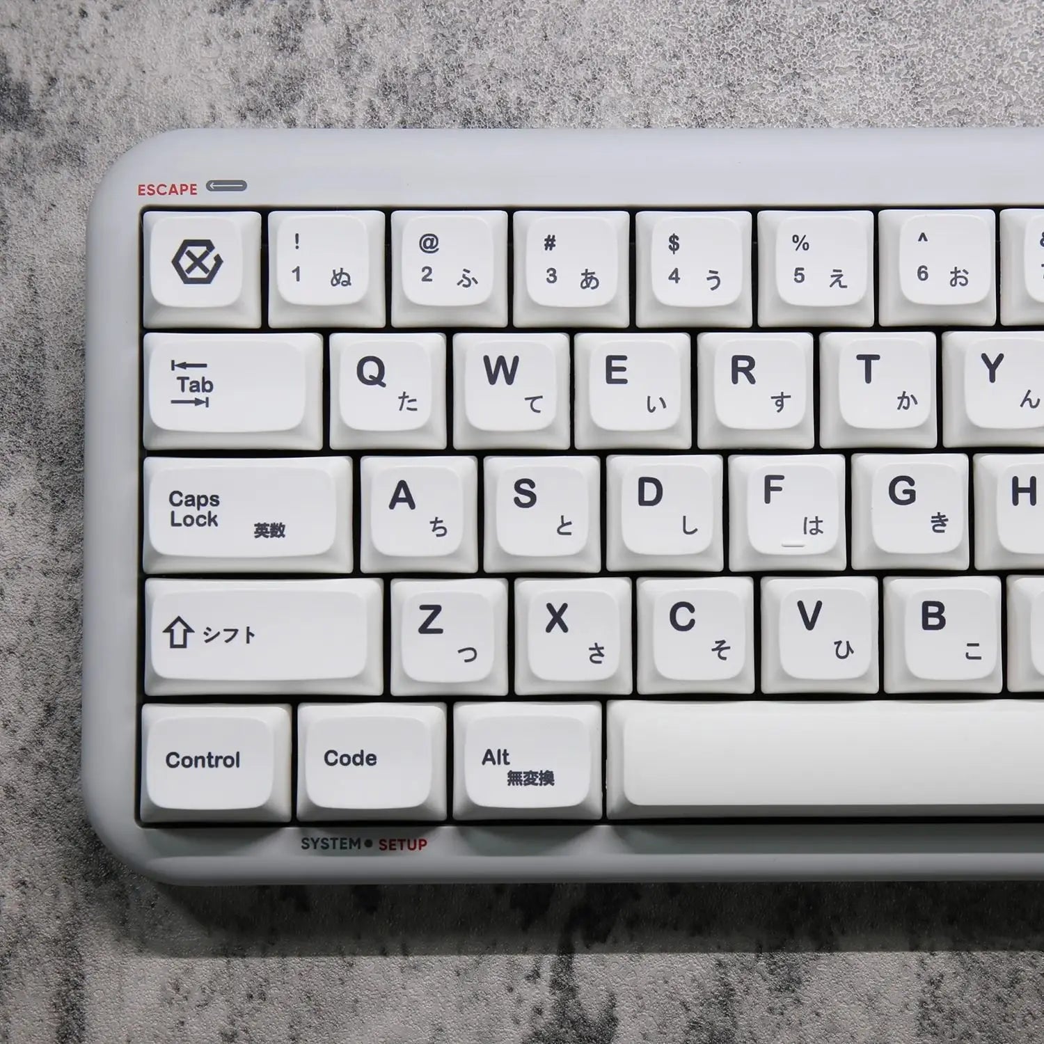 K135 Minimalist White Keycap PBT Thermal Sublimation XDA Concise Japanese Korea Key Cap Adaptive Mechanical Keyboard Keycaps