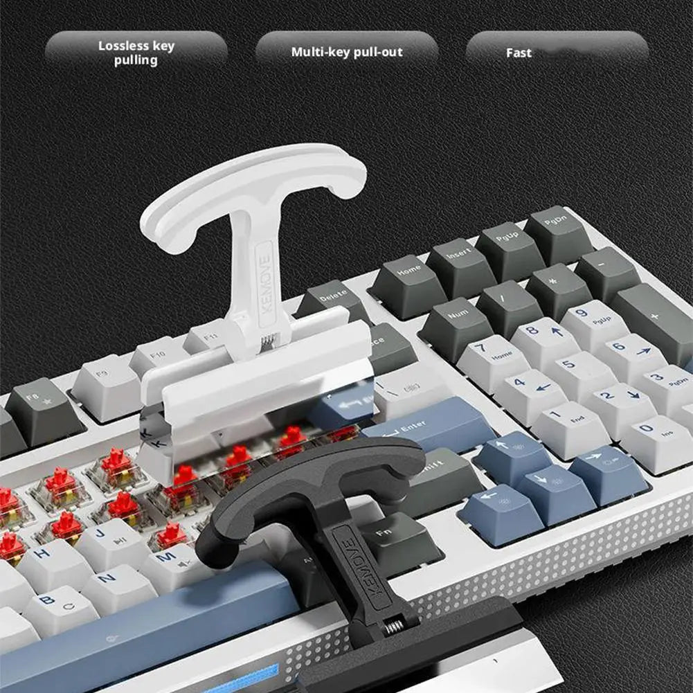 Keycap Puller 4Keys Removal Tool Keycaps Remover for Mechanical Keyboards Removing Fixing Tools