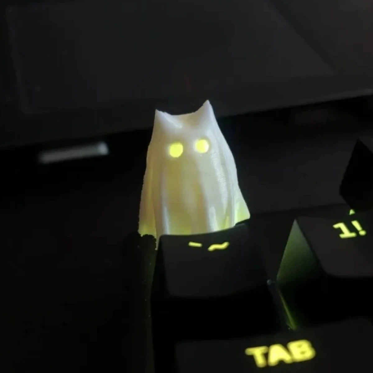 Skull Keycap Resin Artisan Anime Keycap Cartoon Keycaps for Mechanical Keyboard Accessories Gift