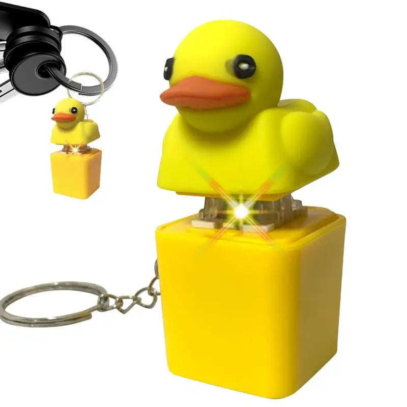 Yellow Duck Keyboard Keycaps Quacky Duck Fidget Toy Sensory Toys Stress Reliever Keycaps That Quack Key Board Clicker