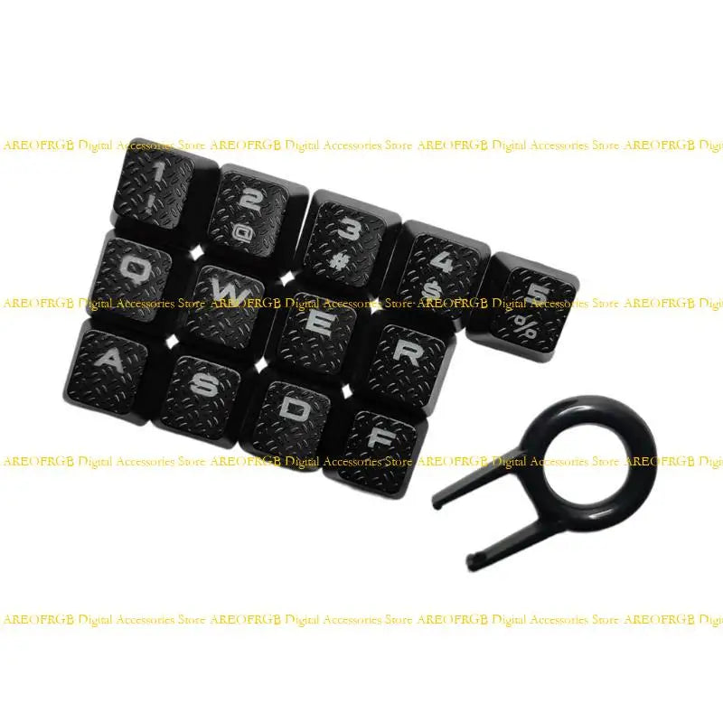 E21E 13PCS Anti Slip Keycap Set for K70 RGBK70 K95 K90 K65 Enhances Grip and Comfort for Long Hours of Typing or Gaming