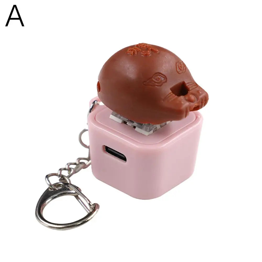 Personality Key Cap Keycap Cute Stereo Little Yellow Duck keycaps for Mechanical Keyboard MX Axis 3D Design V9D7