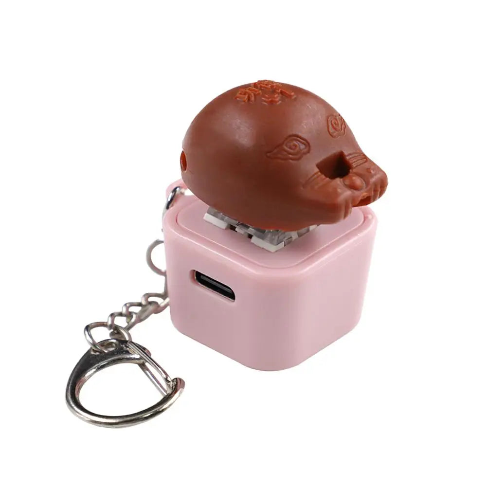 Personality Key Cap Keycap Cute Stereo Little Yellow Duck keycaps for Mechanical Keyboard MX Axis 3D Design V9D7