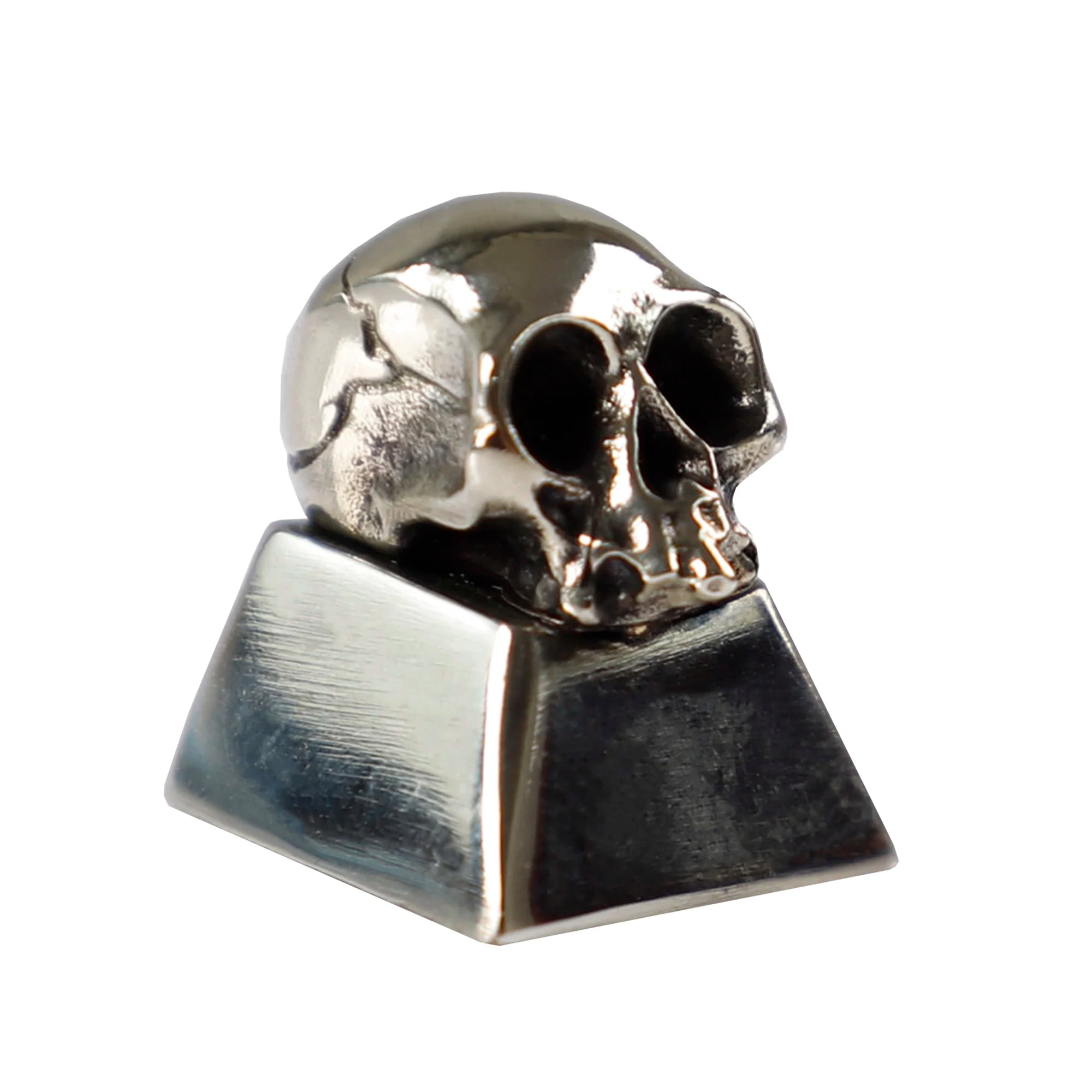ESC Key 1pcs stereoscopic Pure Copper keycaps Skull Handmade Artisans Metal Key Caps for Mechanical Keyboard