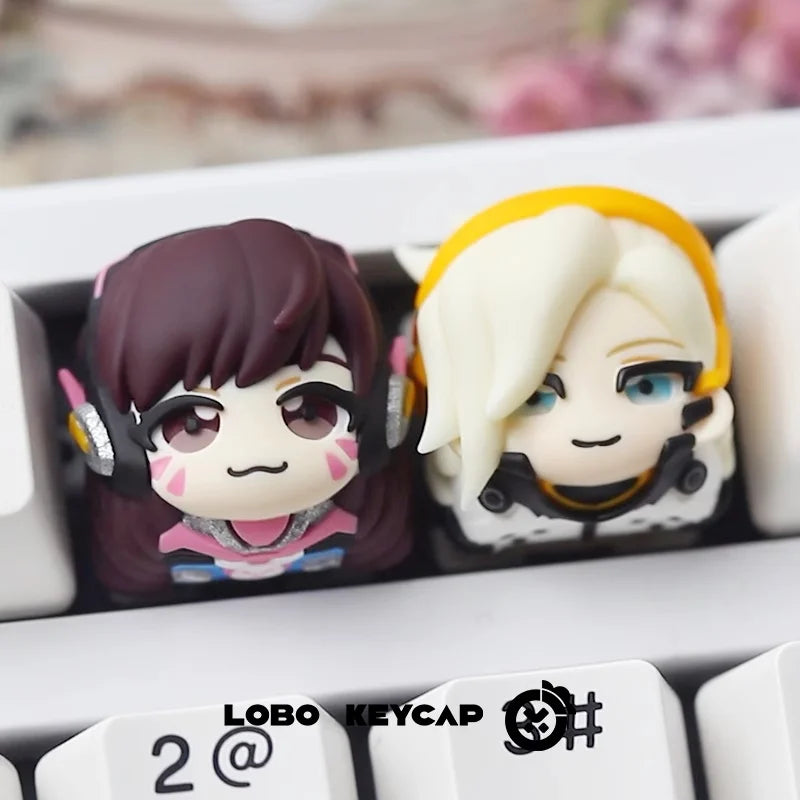 OW gaming Keycap Mechanical Keyboard Cherry profil  1pcs 100% original  PC gaming keyboard  Accessorie Collect gifts keycaps