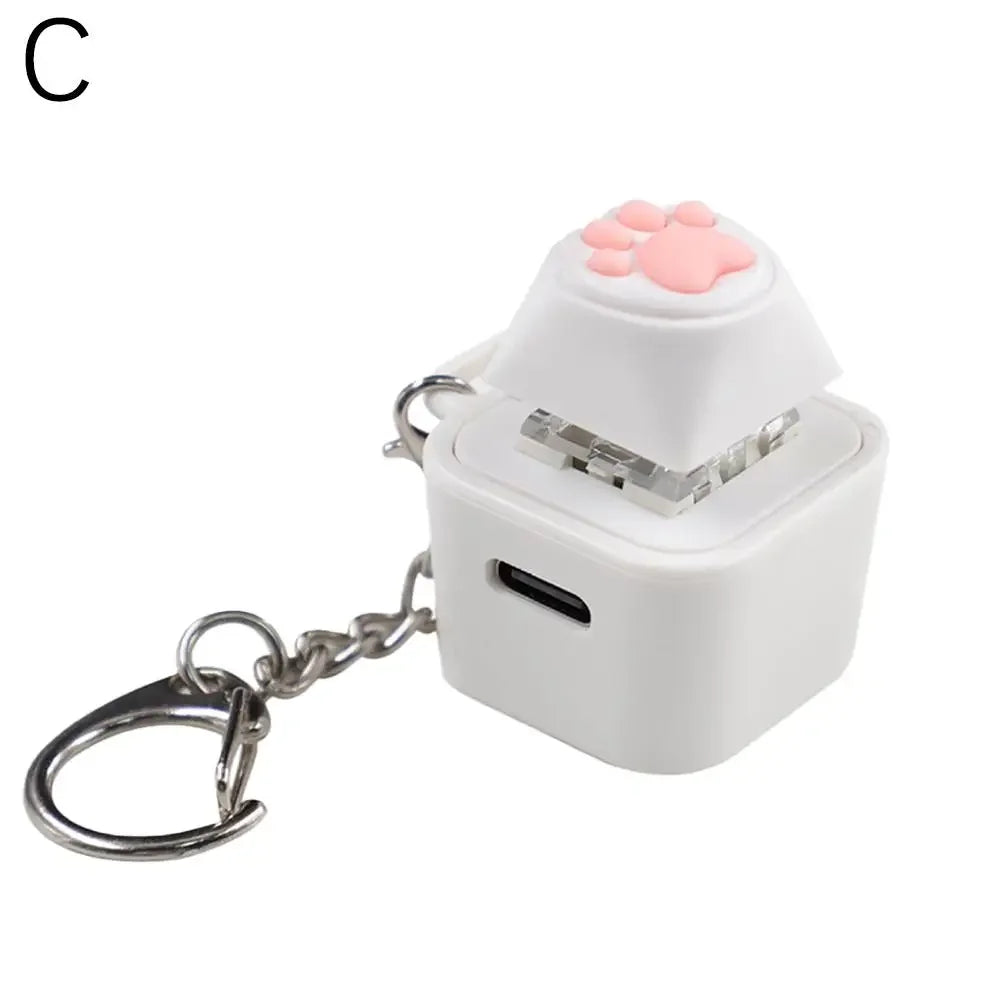 Personality Key Cap Keycap Cute Stereo Little Yellow Duck keycaps for Mechanical Keyboard MX Axis 3D Design V9D7