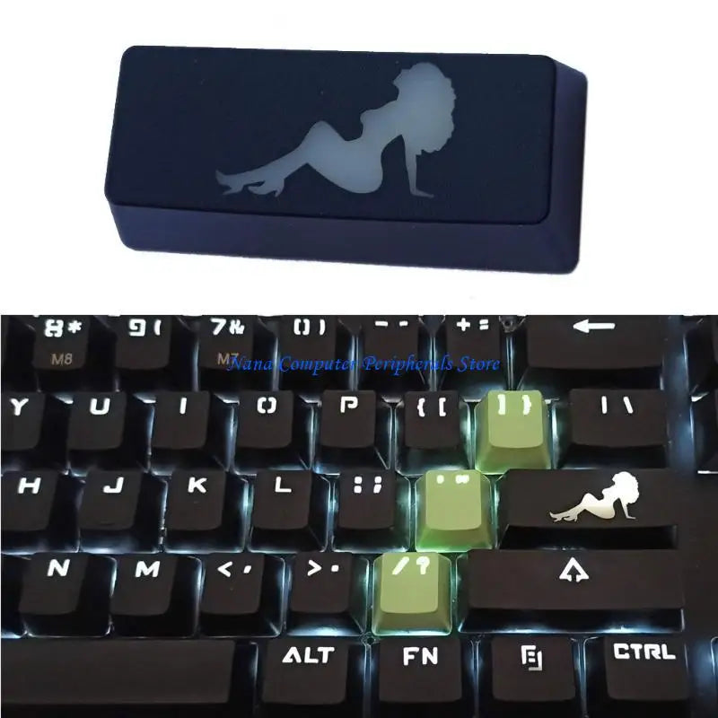 F68C Through ENTER Keycap 2.25U Enter Keycap ABS Etched Backlit Keycaps