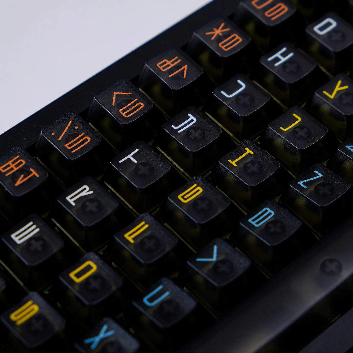 Expo Five-sided Fog-through keycap mechanical keyboard keycaps 122 key Black Cherry Profile adaptation wooting, etc.