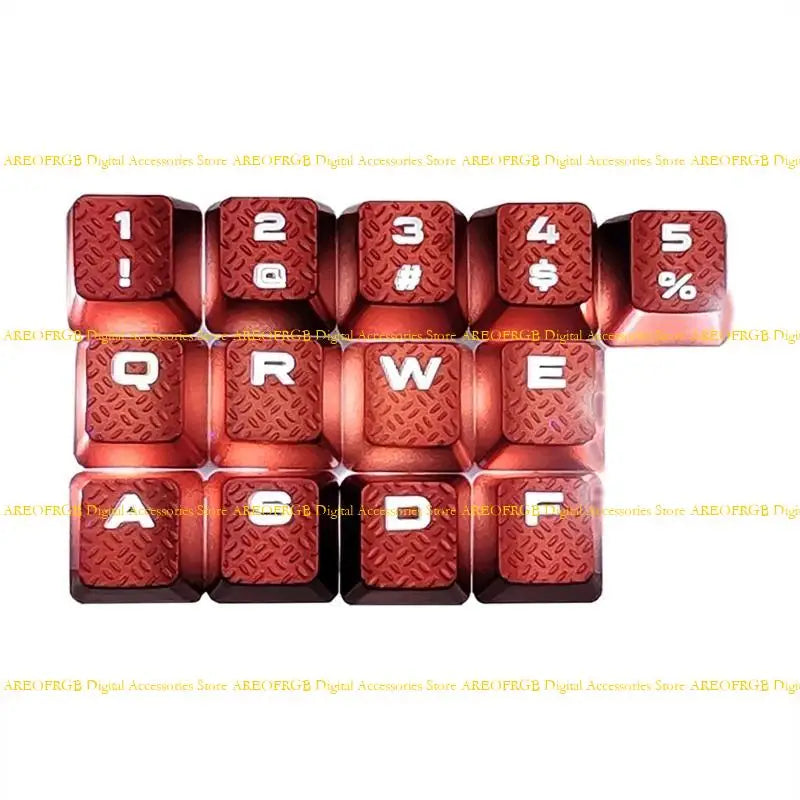 E21E 13PCS Anti Slip Keycap Set for K70 RGBK70 K95 K90 K65 Enhances Grip and Comfort for Long Hours of Typing or Gaming