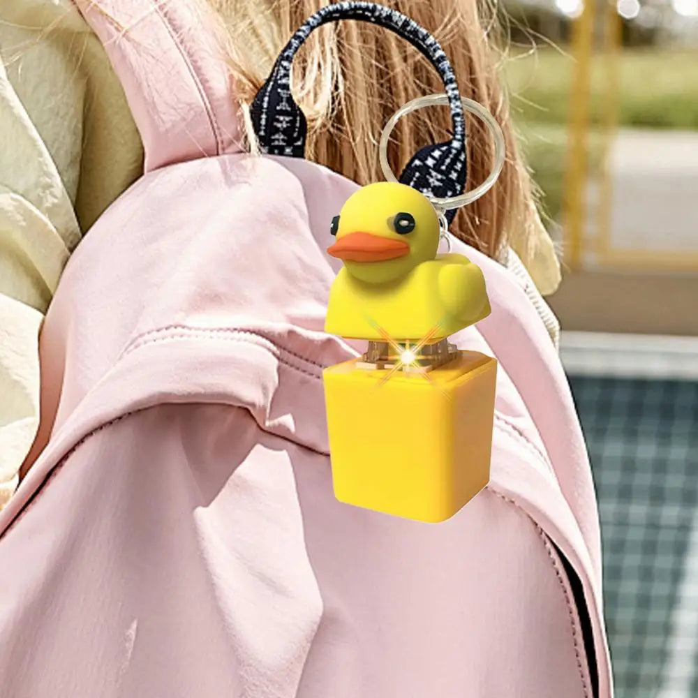 Yellow Duck Keyboard Keycaps Quacky Duck Fidget Toy Sensory Toys Stress Reliever Keycaps That Quack Key Board Clicker