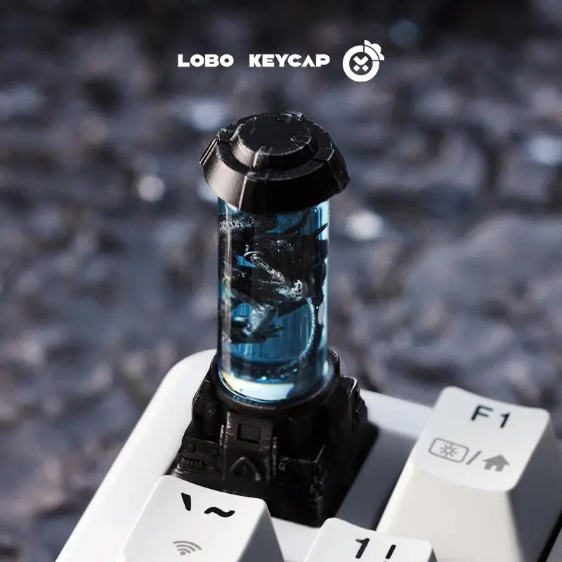 Light Transmission Keyboard Keycap Shaped Series Customized Esc C4 Single Character Replacement   Computer Peripheral Accessory