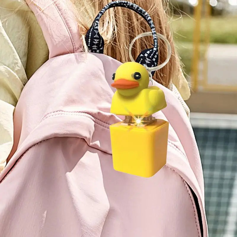 Yellow Duck Keyboard Keycaps Quacky Duck Fidget Toy Sensory Toys Stress Reliever Keycaps That Quack Key Board Clicker
