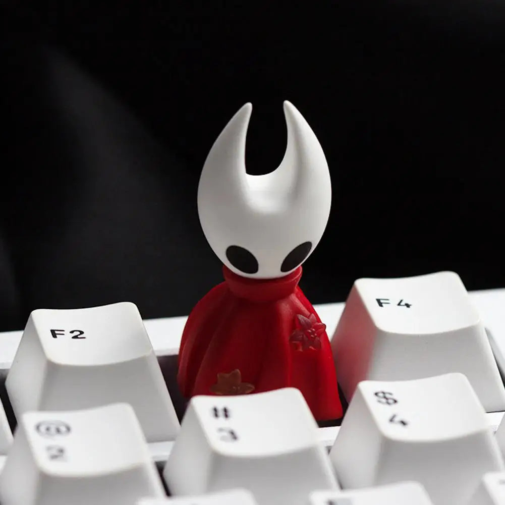 Light Transparent The Hollow Knight Keycap Single Customized Keycaps Kawaii Gaming Peripherals Resin Mechanical Keyboard Esc R4