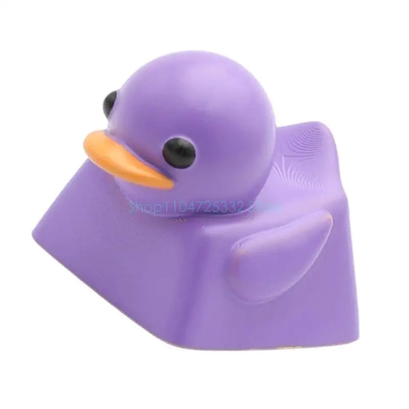 Cute Duck Keycap Cartoon Resin Keycaps for Switches Mechanical Gaming Keyboards DIY Personaliing 3D Keycap Keyboards Decoration