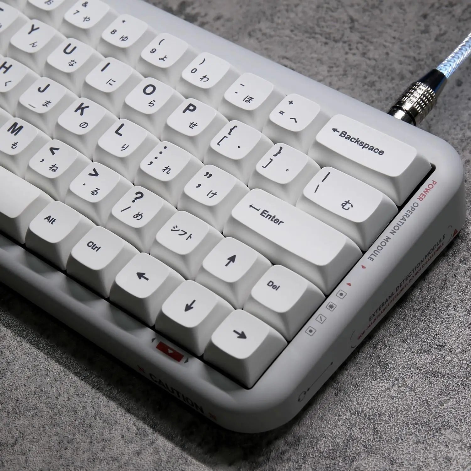 K135 Minimalist White Keycap PBT Thermal Sublimation XDA Concise Japanese Korea Key Cap Adaptive Mechanical Keyboard Keycaps