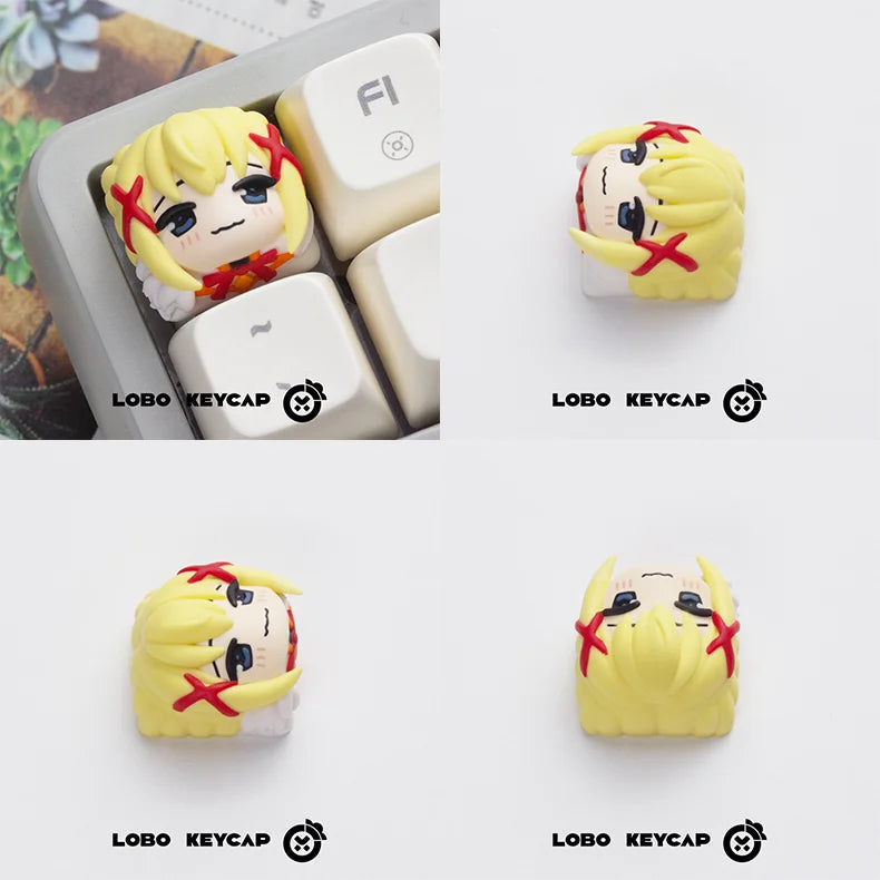 Kono Subarashii Sekai ni Shukufuku wo Keycap ESC Resin Cherry Profile Mechanical Keyboard Cartoon Anime Gift Collectibles keycap