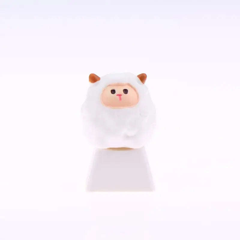 Cute Cartoon 3D Animal Keycap Mechanical Keyboard Caps OEM Height Keycap Kawaii DIY Keyboard Accessories Girl Gifts