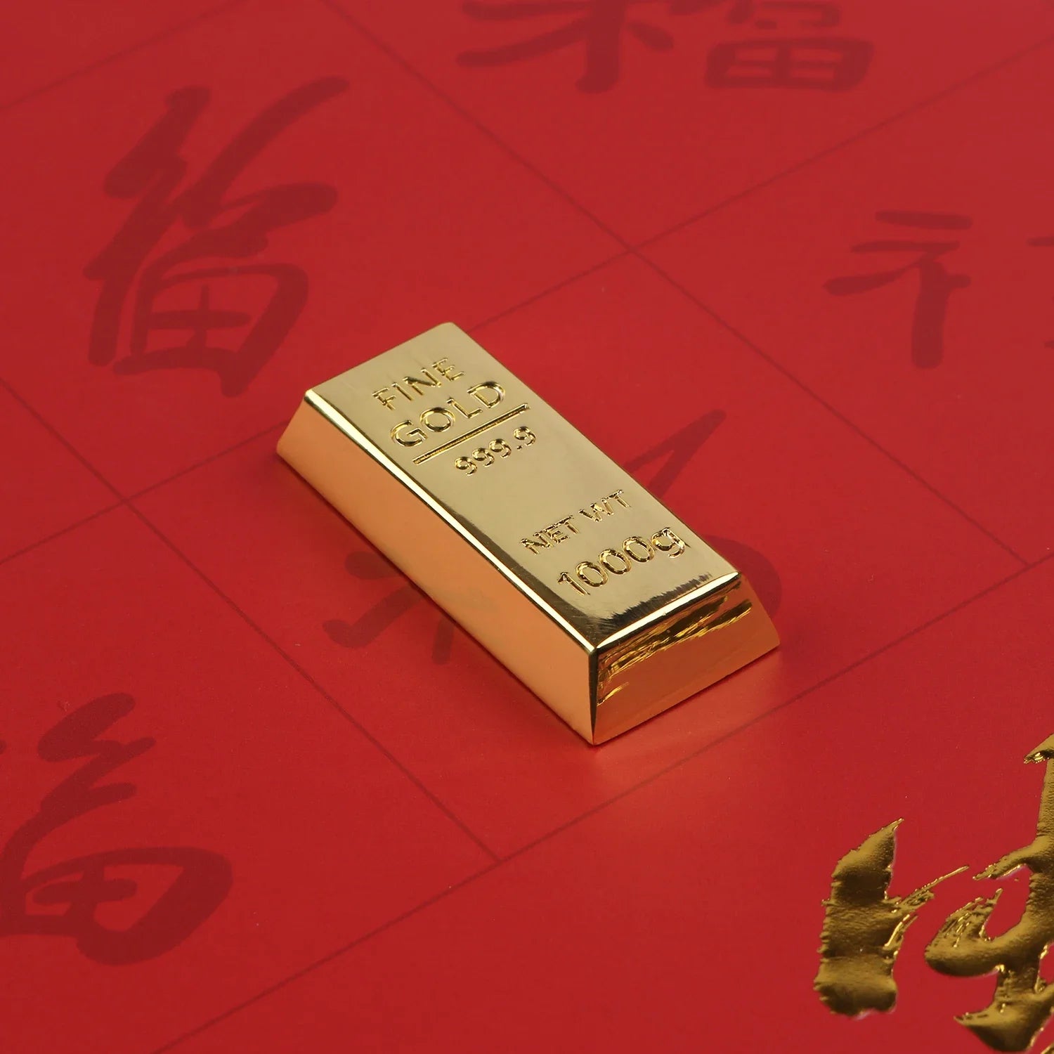 JKDKeys Gold Bar Enter Keycap - Zinc Alloy Cherry Profile Keycap for Mechanical Keyboard, MX Stem Unique Creative Gift