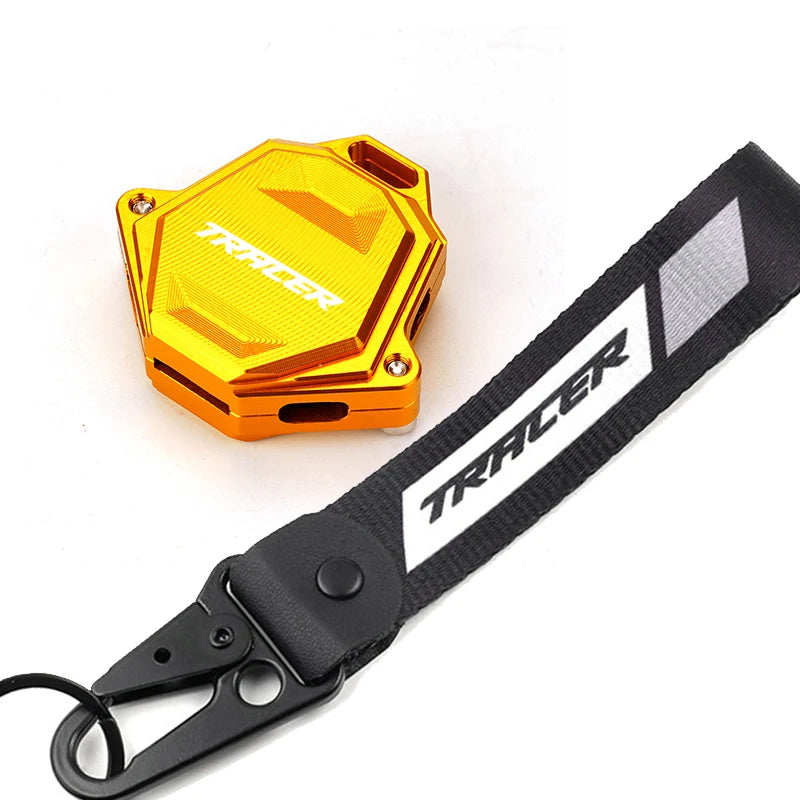 For Yamaha TRACER 7 9 900 700 / GT MT07 MT09 2013-2023 2024 2025 Motorcycle Accessories Keyring Keychain Key Case Cover key cap