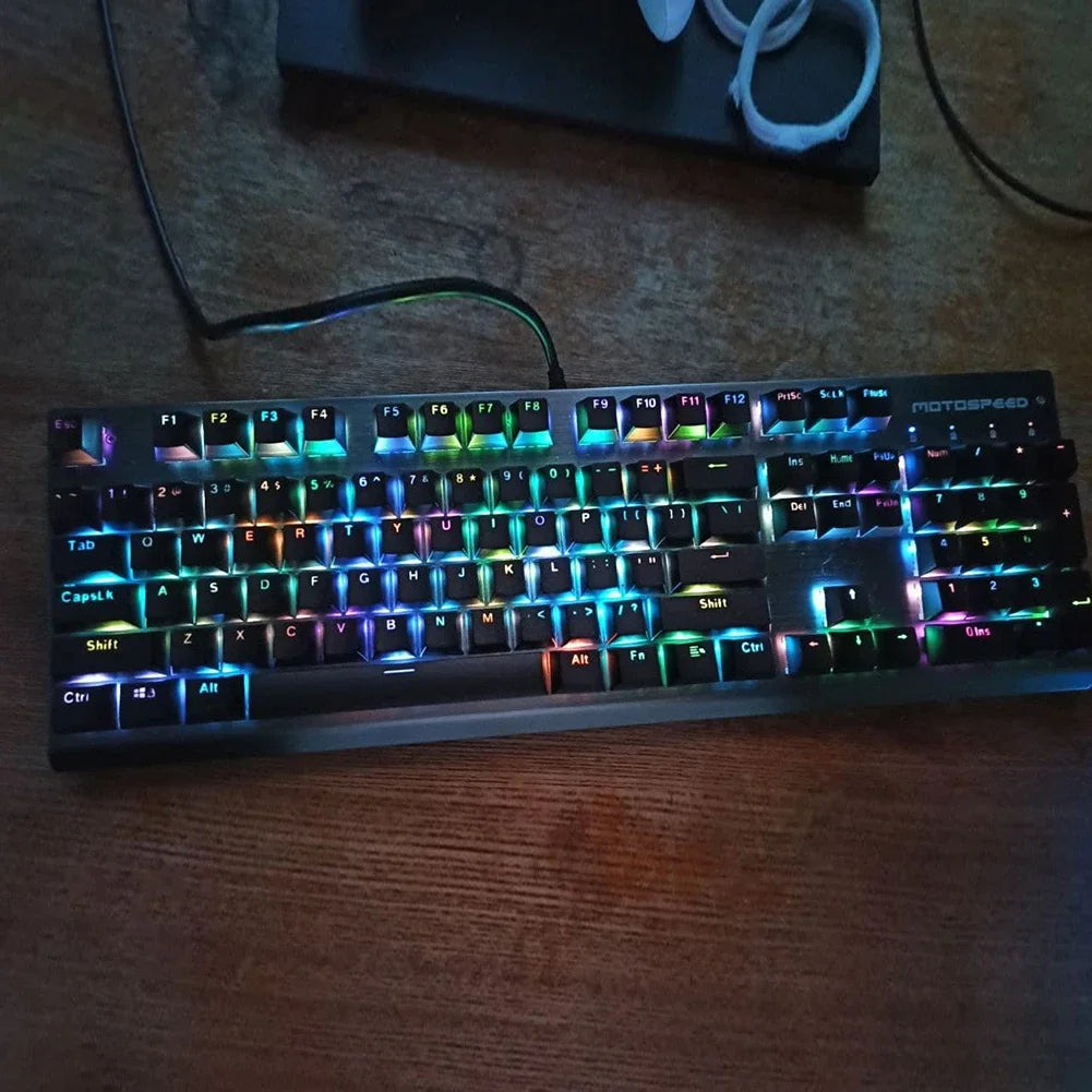 Keycap Mechanical Keyboard Blank Keycaps Ergonomic Replacement Keyboard Computer PC Laptop Bakclit Key Cap