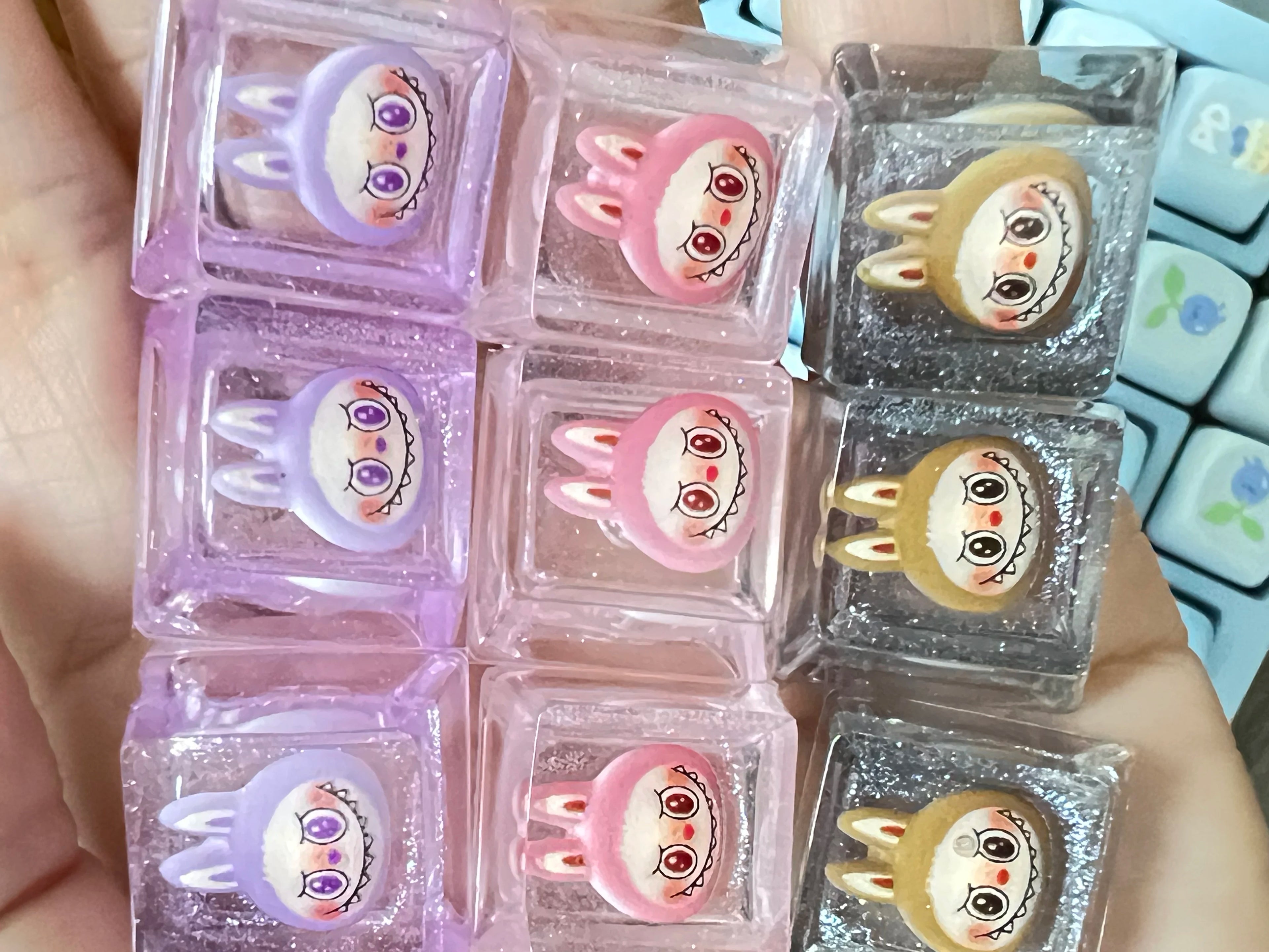 Cute Animal Keycap For Mechanical Keyboard Custom Kawaii Cartoon Collectibles Gifts 3D Resin Game Keycaps