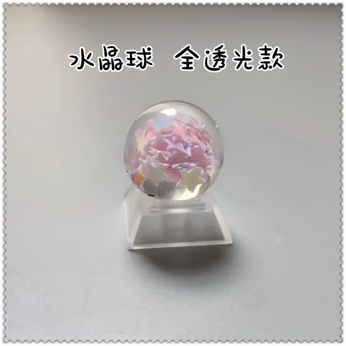 Keycap Games Backlit Cat Paw DIY Star Key Cap Mechanical Keyboards Keycaps for Mechanical Keyboards R4 Height Cherry MX Axis