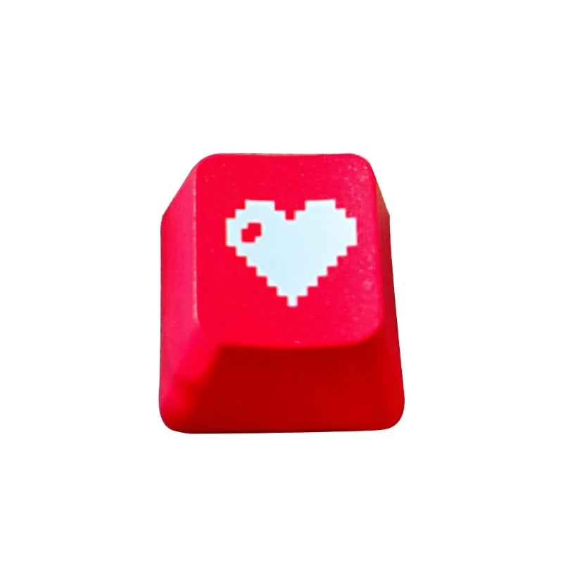 PBT Keycap OEM   Heart Shaped for Mechanical Keyboard Keycaps OEM Keycap  Keycap Replacement