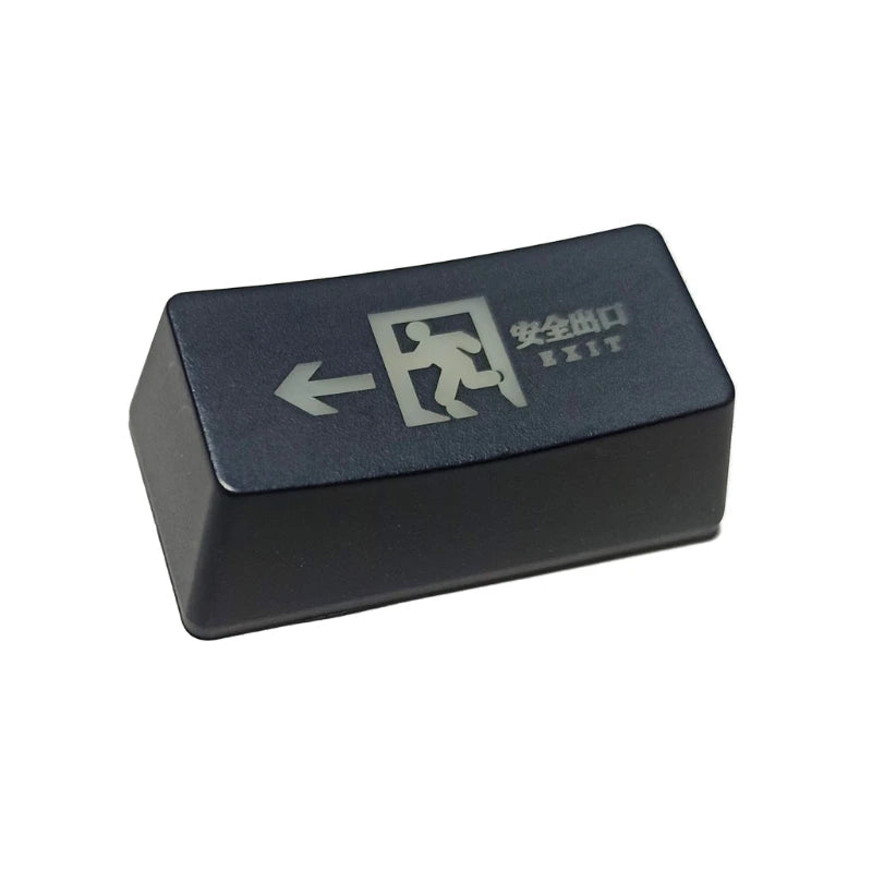 Safe Exit R1 2U Backspace Keycap Shine Through Keycaps ABS Etched Backlit Keycap For Mechanical Keyboard