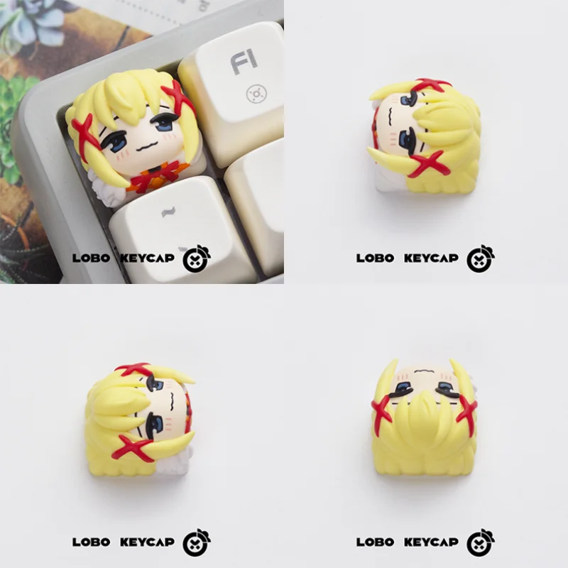 Kono Subarashii Sekai ni Shukufuku wo Keycap ESC Resin Cherry Profile Mechanical Keyboard Cartoon Anime Gift Collectibles keycap