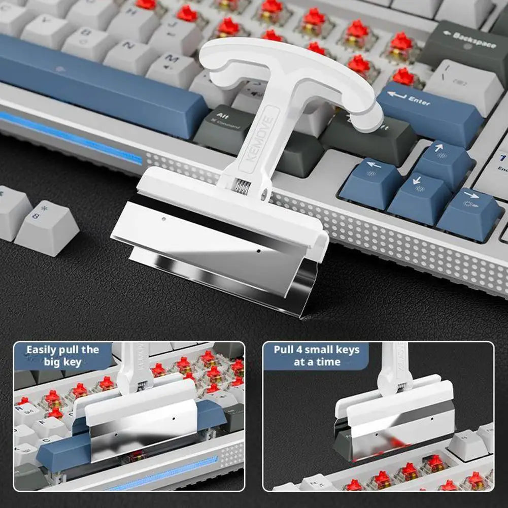 Keycap Puller 4Keys Removal Tool Keycaps Remover for Mechanical Keyboards Removing Fixing Tools