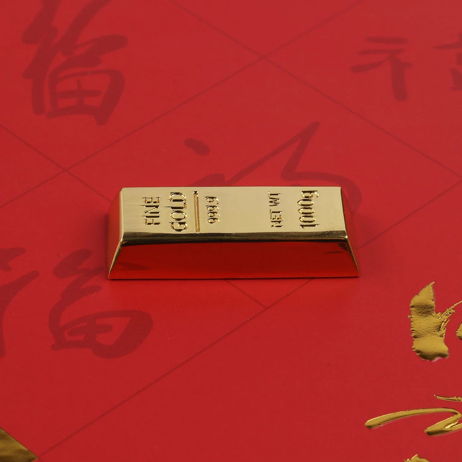 JKDKeys Gold Bar Enter Keycap - Zinc Alloy Cherry Profile Keycap for Mechanical Keyboard, MX Stem Unique Creative Gift