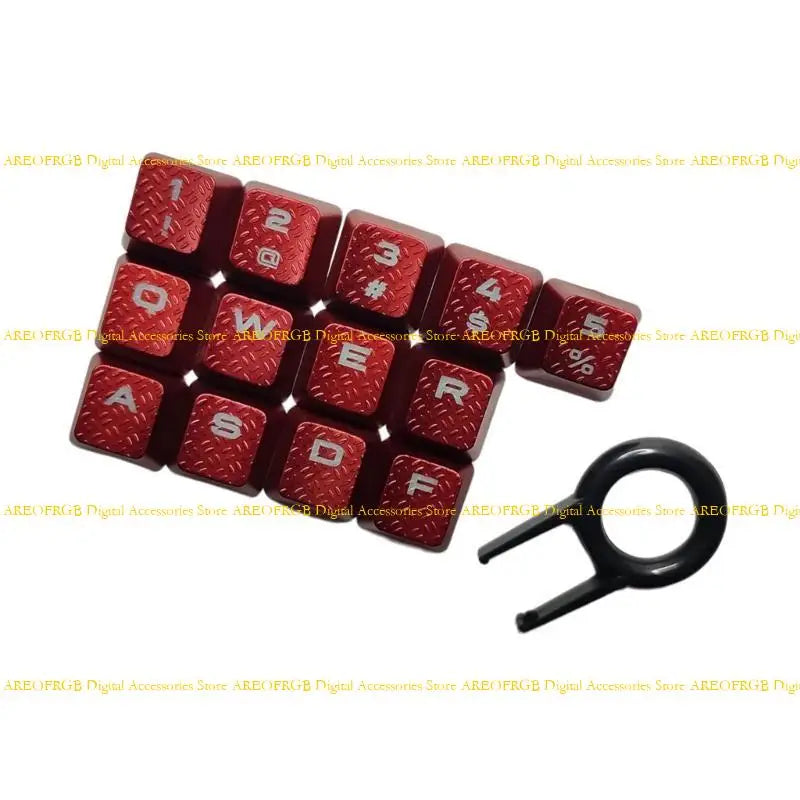 E21E 13PCS Anti Slip Keycap Set for K70 RGBK70 K95 K90 K65 Enhances Grip and Comfort for Long Hours of Typing or Gaming