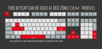 Coral sea keycap 6.25u Space bar ESC Entre keys Direction keys Sakura keycaps for Mechanical Gaming keyboar Key Cap