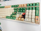 Kingdom Tears Keycaps Legend of Zeldas Key Caps PBT Custom Cherry Amilo IKBC Cute Keyboard Caps for Ganming Mechanical Keyboards