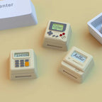 1 Set K-04 Keyboard Keycaps 3In1 For Mechanical Classic Retro Cute Transparent Key Cap Suit Cute Button Personalized Keycaps
