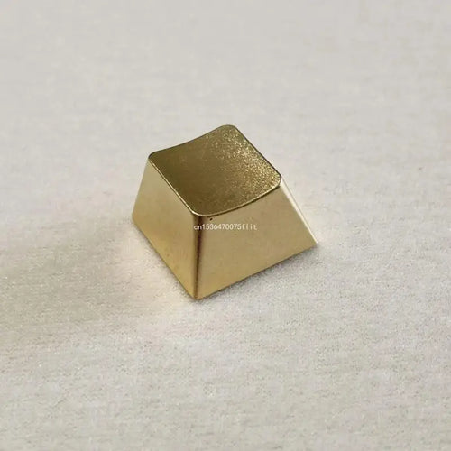 1PC Metal Keycap Matte Gold Zinc Alloy Keycaps Replaces for Mechanical Keyboards DropShipping