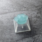 Keycap Games Backlit Cat Paw DIY Star Key Cap Mechanical Keyboards Keycaps for Mechanical Keyboards R4 Height Cherry MX Axis