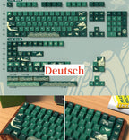 Spanish English Keycap Russian French Portuguese Korean German Japanese Keycap Cherry Height Cherry MX Switch Mechanical FD2 ISO