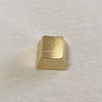 1PC Metal Keycap Matte Gold Zinc Alloy Keycaps Replaces for Mechanical Keyboards DropShipping