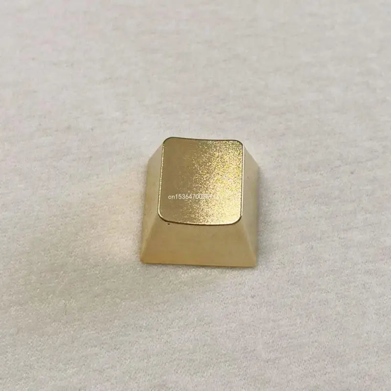 1PC Metal Keycap Matte Gold Zinc Alloy Keycaps Replaces for Mechanical Keyboards DropShipping