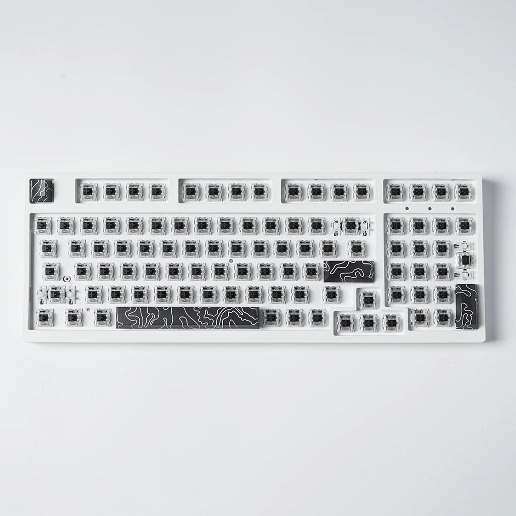 Coral Sea Keycap 4PCS Keycaps Cherry Profile Dye-Sub PBT keycaps Space Bar 6.25U ESC Enter Custom Keycap For Mechanical Keyboard