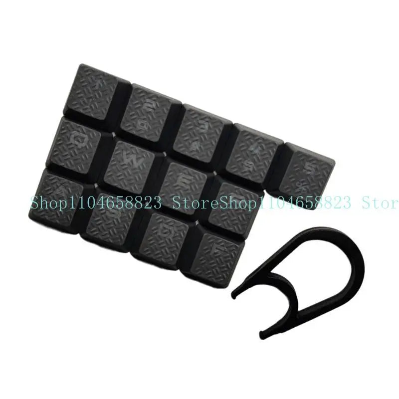 13Key Anti Slip Caps Mechanical Keyboard Keycaps Slip Proof with Backlights Enhances Typing and Gaming For K70 K95