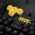 8PCS  PBT OEM Keycap Space Enter Direction Keys Caps 1.25U 10mm DyeSUB Personality for Mechanical Keyboard PBT Keycaps