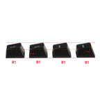 Cute Emo Keycap Set WASD Arrow Broadside Lighting Key Cap for Mechanical Keyboard Compatible with MX Switch