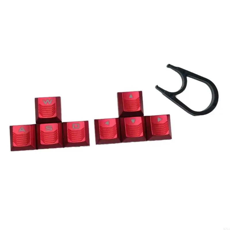 97QA Ergonomic Translucent Keycap Set for Mechanical Keyboards WASD and Arrows Keycaps Elevates Gaming Enhances Durability