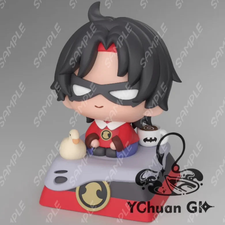 CSK Point Keycap Cute Anime 3D Resin Artisan Key Cap Custom Original Handmade 1 Pc Mechanical Keyboard KeyCap Gamer Accessories